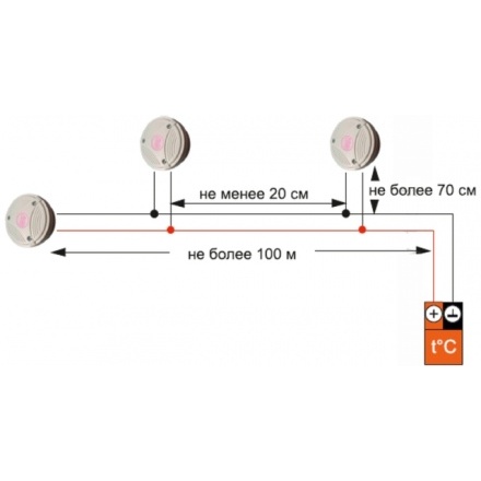 Датчик температуры воздуха ZONT МЛ-771