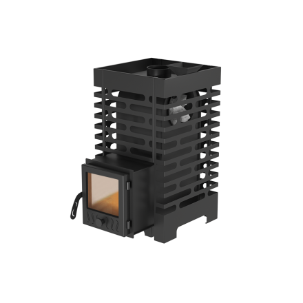 Печь для бани ASTON 16 со стеклянной дверцей