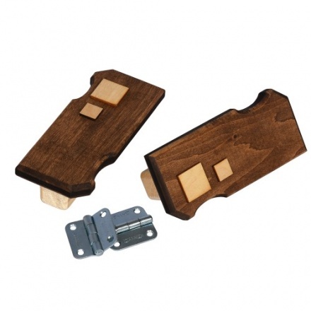 Дверь для бани глухая искусственно состарена 1900х700мм