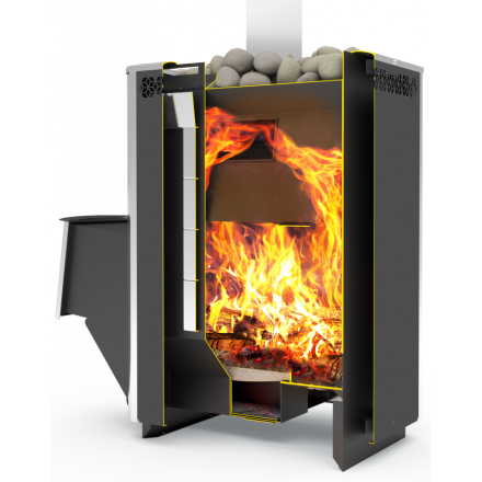 Печь для бани Теплодар Сахара-16 ЛРК (2.0)