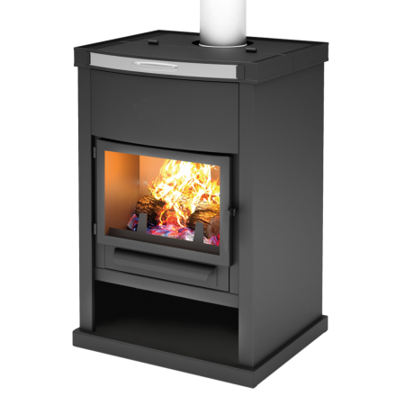 Печь-камин Теплодар ОВ-140 (прямой)