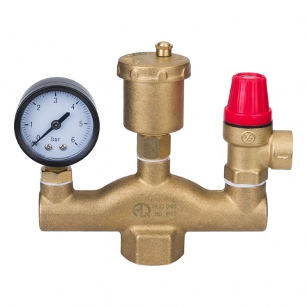 Группа безопасности котла 1" Aqualink компакт