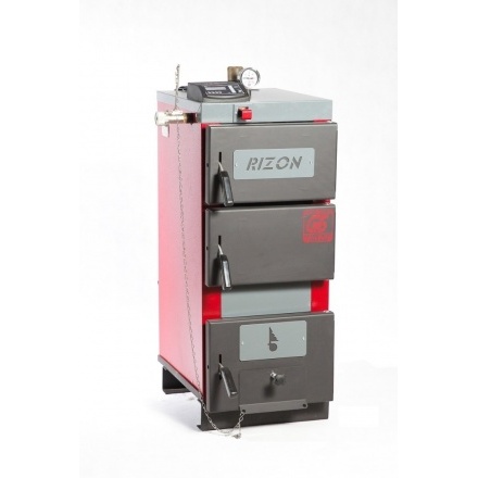 Твёрдотопливный котёл Теплоприбор Rizon EXTRA 30A (5 мм)