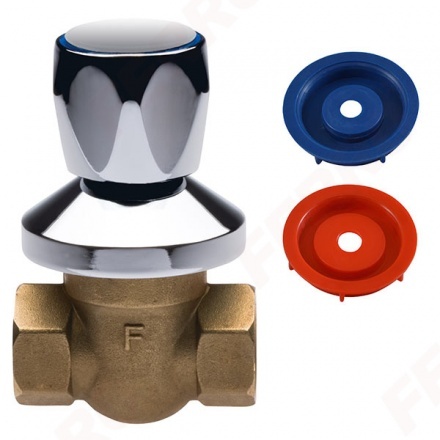 Шаровой кран Ferro скрытого монтажа 10 бар вр-вр1/2 KPP1P