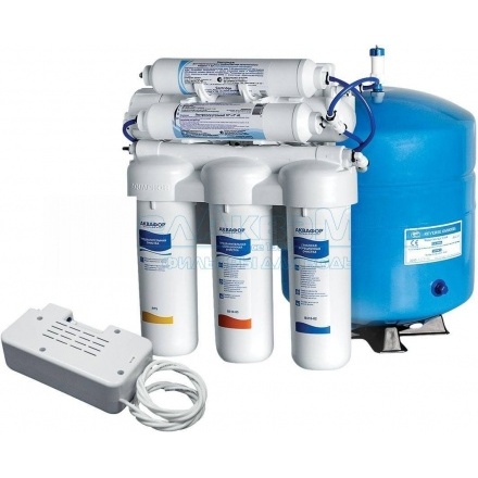 Система обратного осмоса Аквафор ОСМО-050-5-ПН с помпой