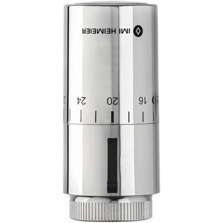 Термостатическая головка Halo хромированная (6-28°C)