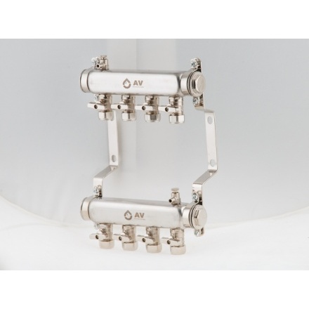 Коллекторная группа AV 4 выхода AVE134