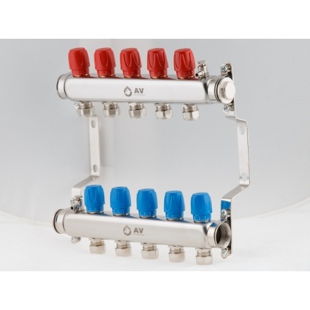 Коллекторная группа AV 5 выходов AVE135