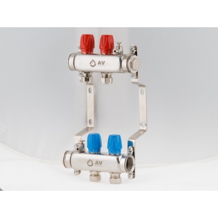 Коллекторная группа AV 2 выхода AVE135