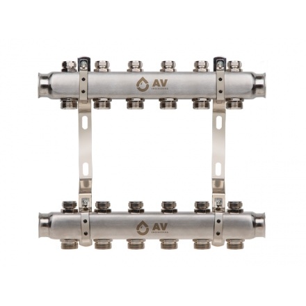 Коллекторная группа AV 6 выходов AVE162