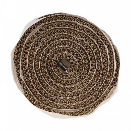 Шнур термостойкий (2 м/п) 8 мм базальтовый самоклеящийся