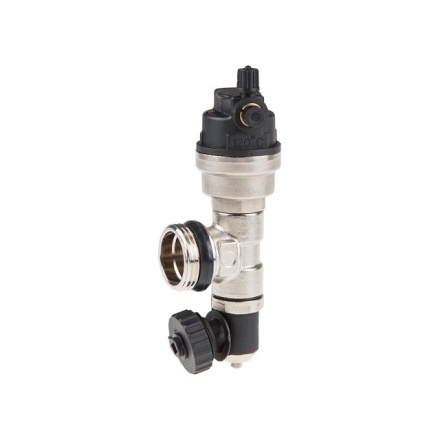 Развоздушник AV автоматический 1" со сливным краном