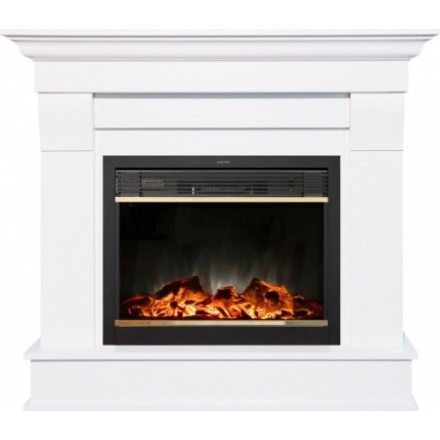 Каминокомплект ALBION MB/JUP/SYM26 с MOONBLAZE DELUXE-S BR LT