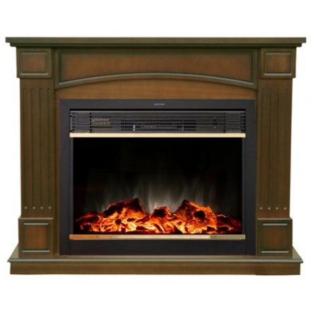 Каминокомплект BOSTON MB/JUP/SYM26/D28 с MOONBLAZE DELUXE-S BR LT