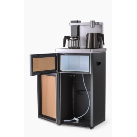 Кулер с чайным столиком Тиабар A.E.L. LK-AEL-51a champagne/pink