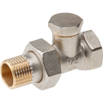 Кран вентильный для радиатора 1/2" с наружной резьбой AV ENGINEERING (AVE296012)