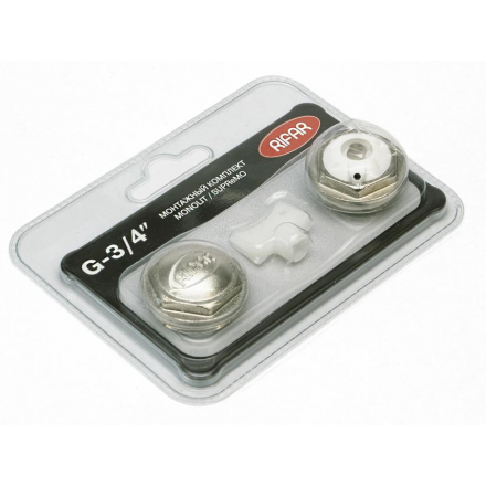 Монтажный комплект для радиатора Rifar Monolit/SupreMO 3/4 (цвет: белый)