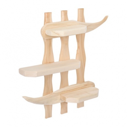 Полка Бамбук 54*50*9 см липа