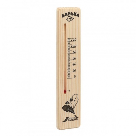 Термометр для бани и сауны жидкостный Б11581
