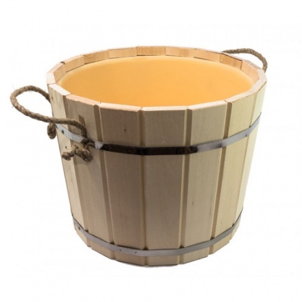 Запарник для бани 16л с пластиковым вкладышем ПЛ-43