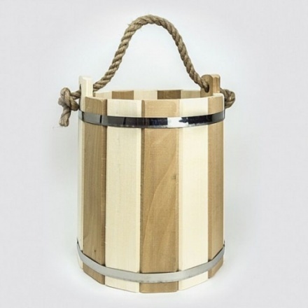 Ведро Емеля 10л (ручка канат) ТЕРМО ТМ-68