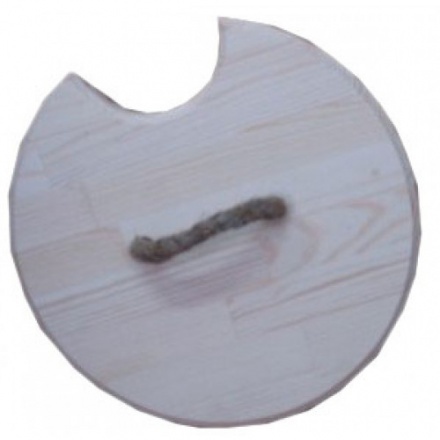 Крышка для запарника 10л с пласт оцинк вставками 12л с нерж вставкой КР10 КРН12