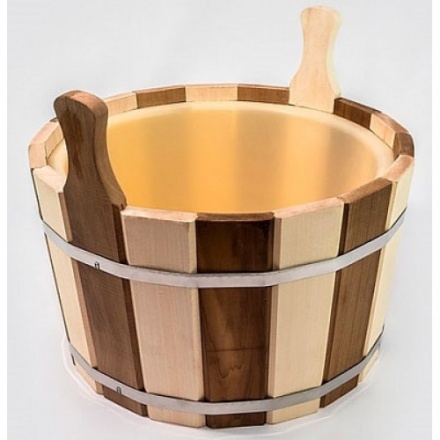 Шайка 12л Термо с пласт вкладкой (ТПЛ-14)