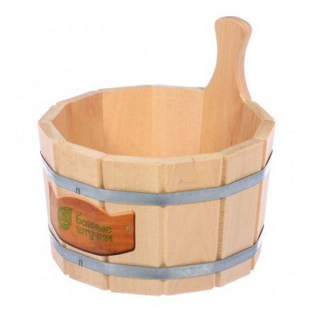 Ушат шайка 5л липа 03357