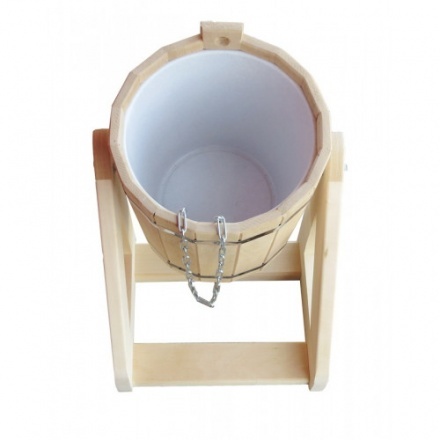 Обливное ведро 20л с пластиковой вставкой М-64