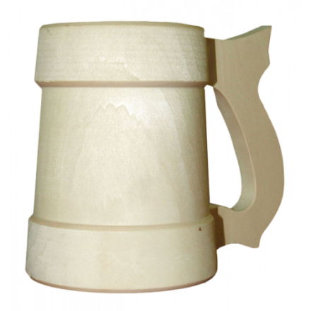 Кружка точёная 0.5л 30039