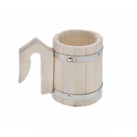 Кружка бондарная 1л 03719