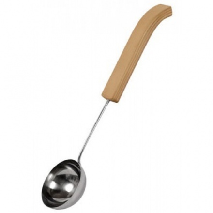 Черпак SAWO 453-MD (из нержавейки с деревянной ручкой)