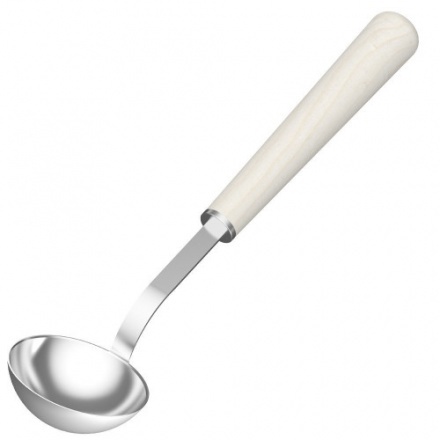 Черпак SAWO 442-MA (из нержавейки с деревянной ручкой)