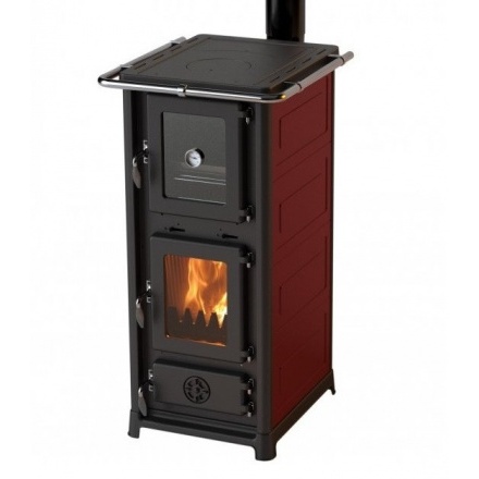 Печь-камин MBS Olympia Plus бордовая