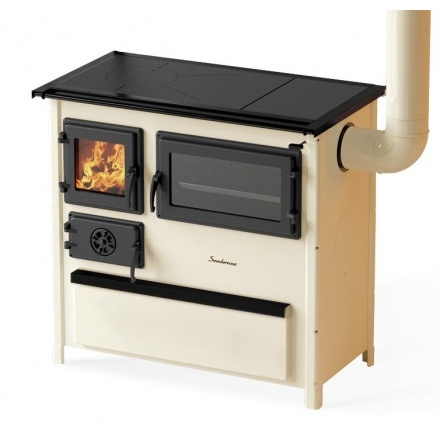 Плита на дровах MBS Trend TCN (без крышки) кремовая