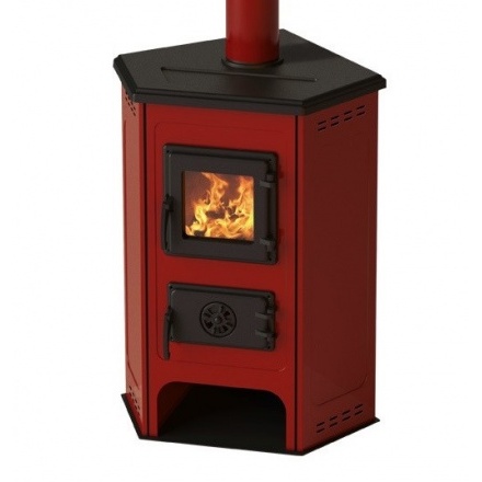 Печь-камин MBS Corner красный