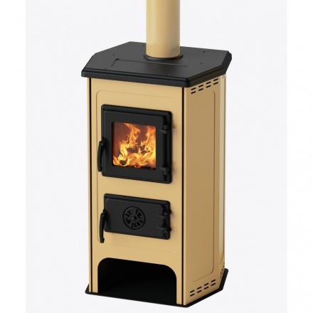 Печь-камин MBS Hit кремовый