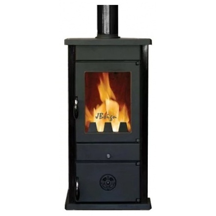 Печь-камин MBS Vesta Eco черная