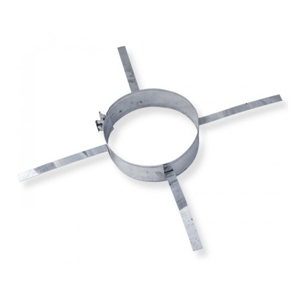 Хомут на санки из нерж. ст.  430-0,5 мм