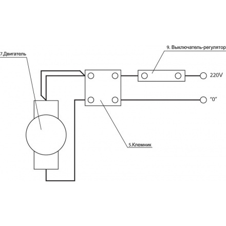 Вентилятор потолочный Агровент МР-1