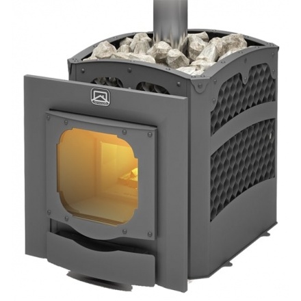 Печь для бани Теплодар Былина-Сетка-24 Ч Панорама (1.1) (без дверцы)