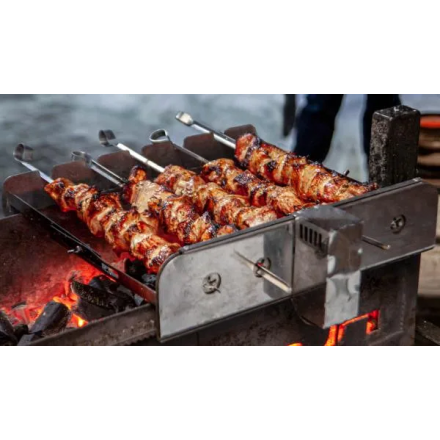 Электрический шампуроверт GS Самжарыч на 5 шампуров