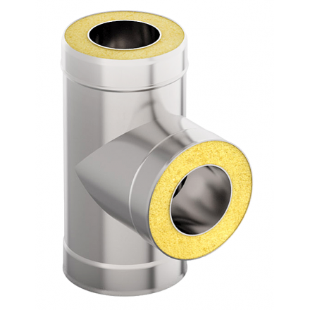 Тройник-термо 90 GS AISI 430-430-0,8-0,5 мм