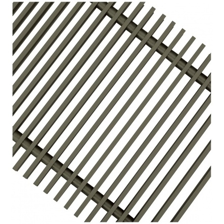 Декоративная решетка Techno Стандарт 200 мм бронза