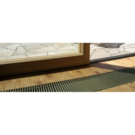 Декоративная решетка Techno Стандарт 200 мм бронза