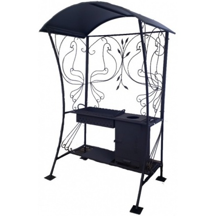 Мангал дачный разборный МДР-10 "Лебедь 3"