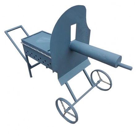 Мангал стационарный МС-Пулемёт