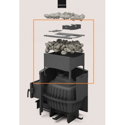 Закрытая каменка Теплодар БЫЛИНА-18