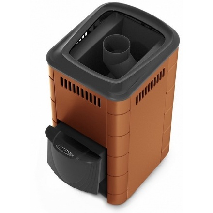 Печь для бани Термофор Тунгуска 2017 Carbon ДА КТК терракота