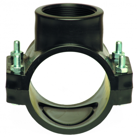 Хомут-врезка ПНД 25х1/2" с внутренней резьбой UNIDELTA (1019025002001)